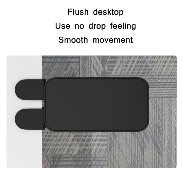 Computer Desk Rotatable Arm(Oak Color Wooden Board) by buy2fix