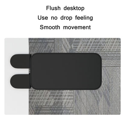 Computer Desk Rotatable Arm(Oak Color Wooden Board) by buy2fix