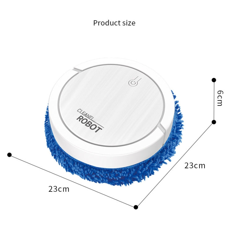 K333 Fully Automatic Dry Wet Two-Purpose Smart Sweeping Machine(Elegant White) - Robot Vacuum Cleaner by buy2fix | Online Shopping UK | buy2fix