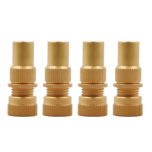 4 PCS / Set 082 SUV Car Tires Automatic Bleed Valve(Yellow) - Tire Valve Caps by buy2fix | Online Shopping UK | buy2fix