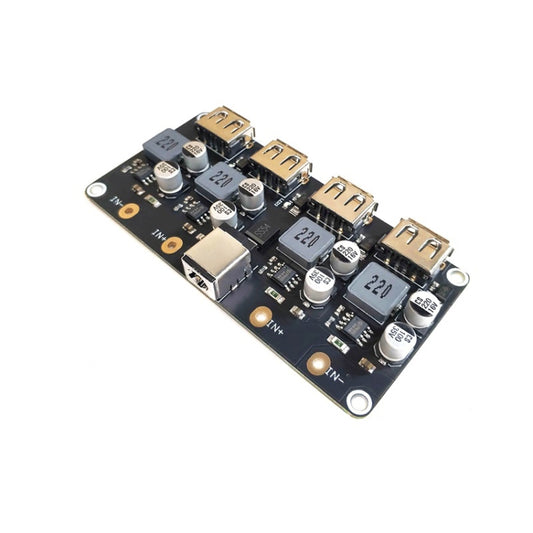4-Way Fast Charging Module USB Mobile Phone Charging Board - Other Accessories by buy2fix | Online Shopping UK | buy2fix