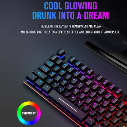 LD-126 4 in 1 Luminous Keyboard + Mouse + Earphone + Mouse Pad Set by buy2fix