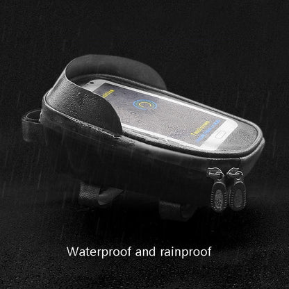 BG-0823 Mountain Bike Hard Shell Beam Bag Anti-Seismic Bike Bag(Black) by buy2fix