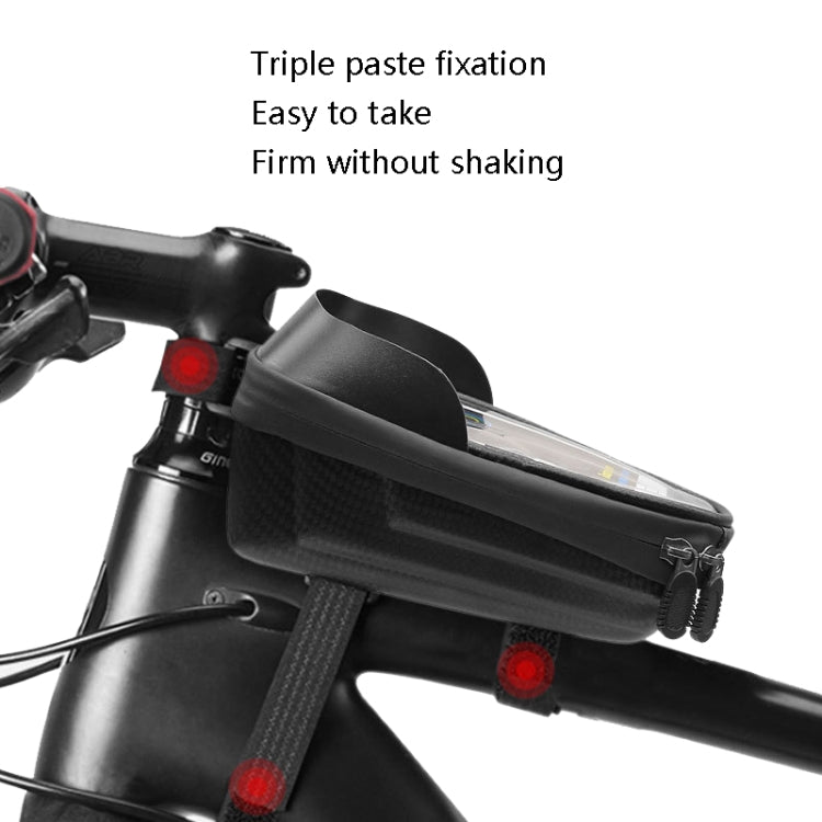 BG-0823 Mountain Bike Hard Shell Beam Bag Anti-Seismic Bike Bag(Black) by buy2fix