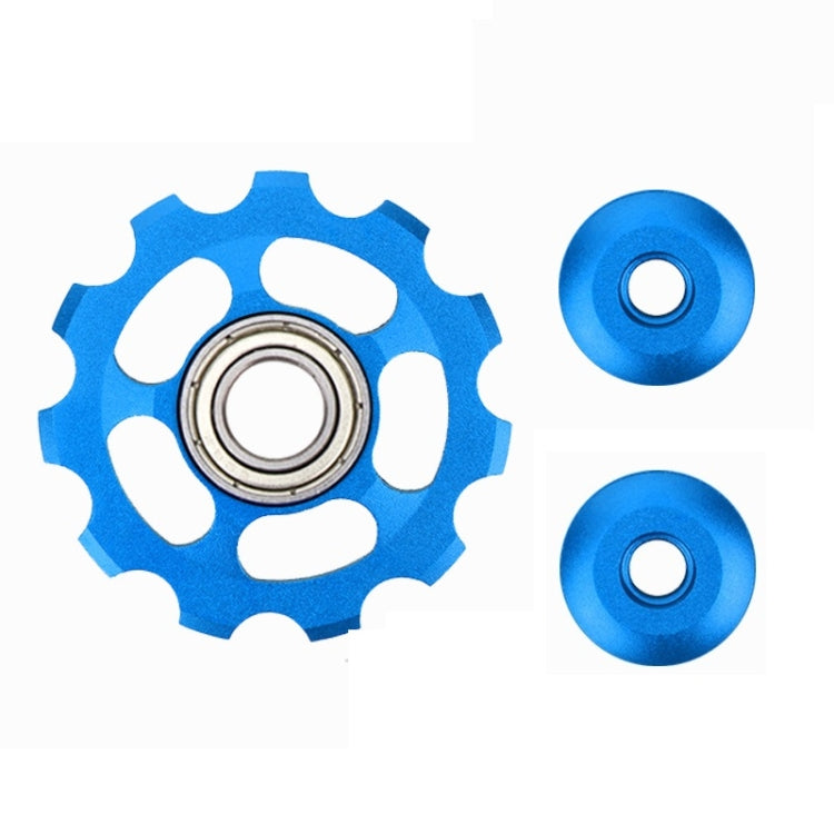 Mountain Bicycle Flywheel Guide Wheel(Blue) by buy2fix