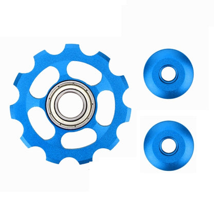 Mountain Bicycle Flywheel Guide Wheel(Blue) by buy2fix
