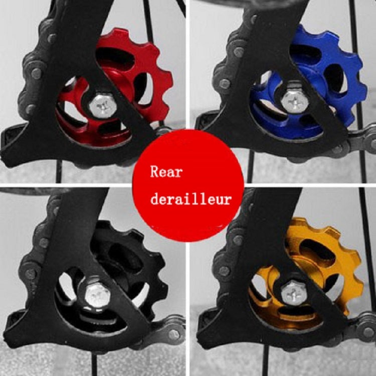 Mountain Bicycle Flywheel Guide Wheel(Blue) by buy2fix