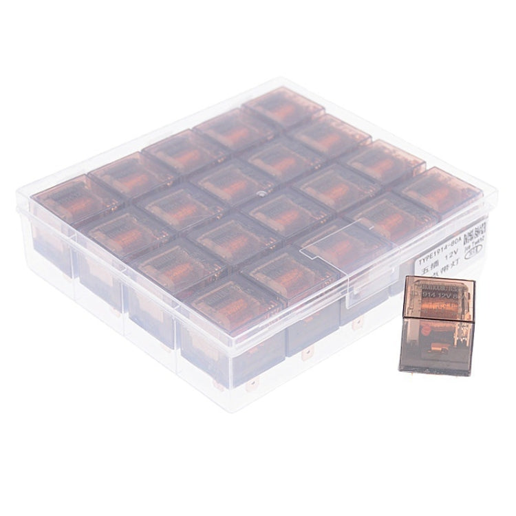 5 PCS 100A Automotive Relay With Indicator Light(12V 4 Plug 100A) - Relays by buy2fix | Online Shopping UK | buy2fix