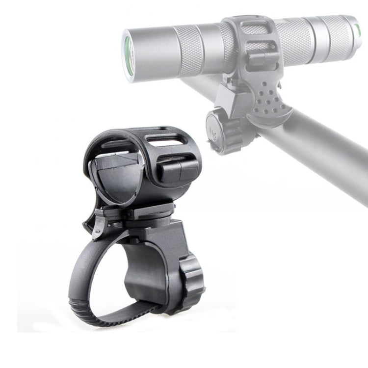 Cycling Flashlight Fixing Bracket Bicycle Flashlight Clip(Black) by buy2fix