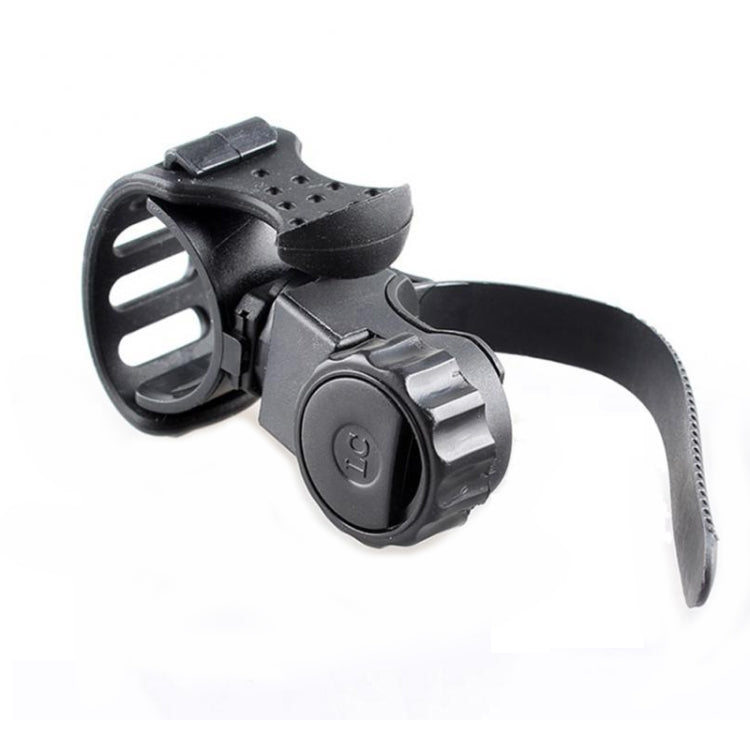 Cycling Flashlight Fixing Bracket Bicycle Flashlight Clip(Black) by buy2fix