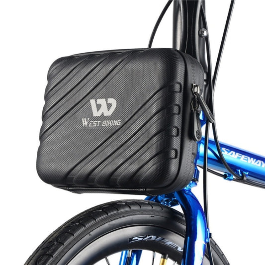 WEST BIKING 2L Folding Bike Hard Shell Storage Bag(Black) by WEST BIKING