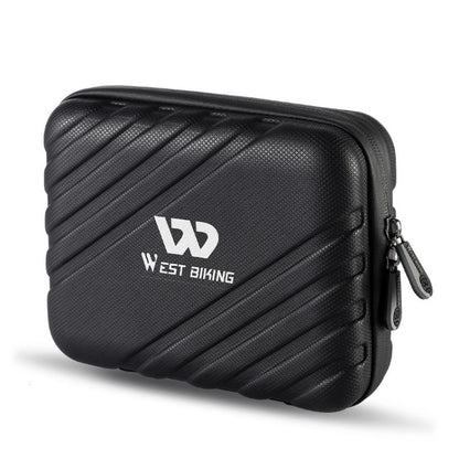 WEST BIKING 2L Folding Bike Hard Shell Storage Bag(Black) by WEST BIKING