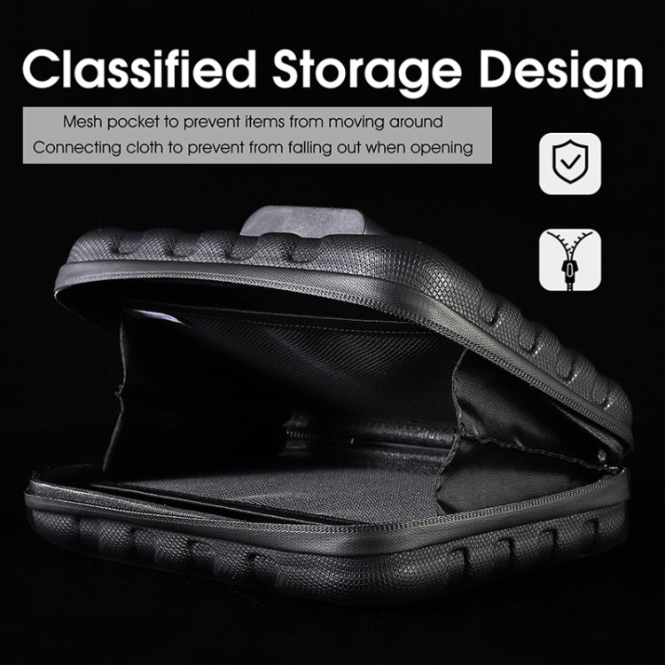 WEST BIKING 2L Folding Bike Hard Shell Storage Bag(Black) by WEST BIKING