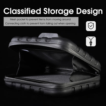 WEST BIKING 2L Folding Bike Hard Shell Storage Bag(Black) by WEST BIKING