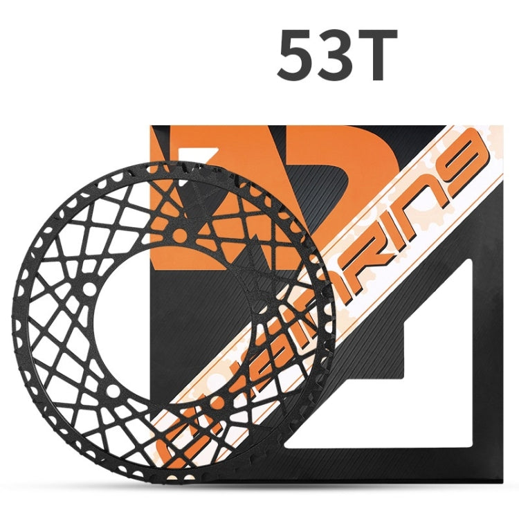 WEST BIKING Folding Bicycle Aluminum Alloy Waterproof Crankset, Colour: 53T（Black） by WEST BIKING