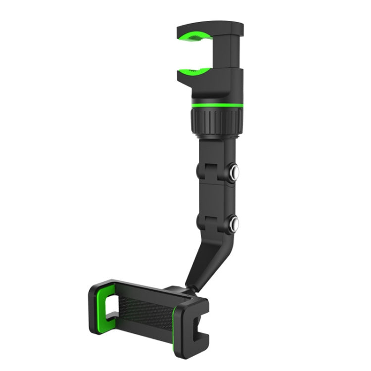 Multifunctional Vehicle-mounted Video Shooting Rearview Mirror Bracket(Green) by buy2fix