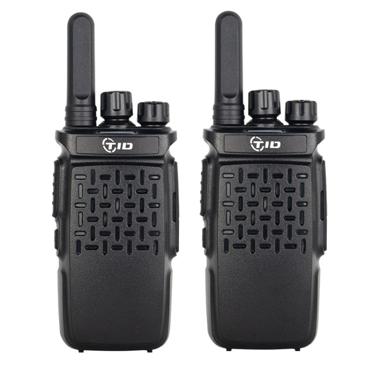 2pcs TID 118 Small Walkie Talkie Radio Communication, CN Plug by buy2fix
