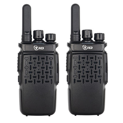 2pcs TID 118 Small Walkie Talkie Radio Communication, CN Plug by buy2fix