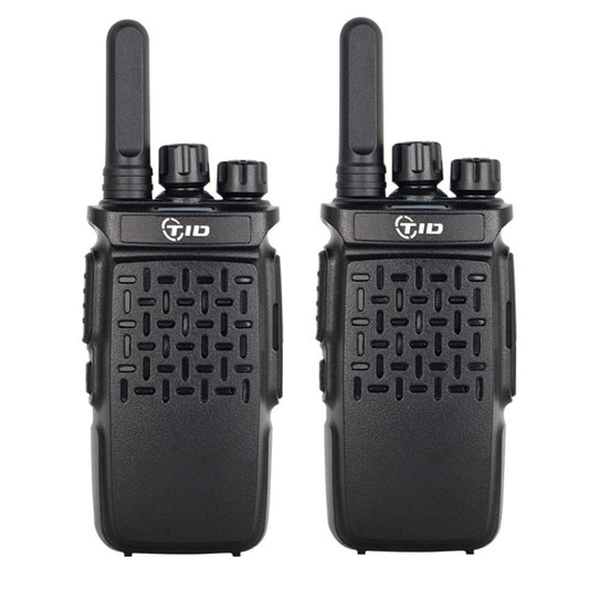 2pcs TID 118 Small Walkie Talkie Radio Communication, CN Plug by buy2fix