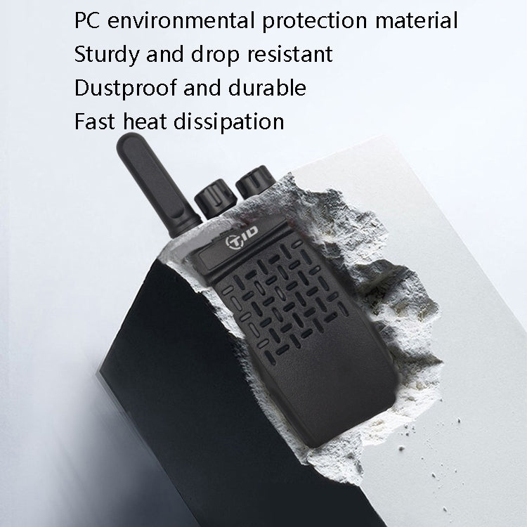 2pcs TID 118 Small Walkie Talkie Radio Communication, CN Plug by buy2fix