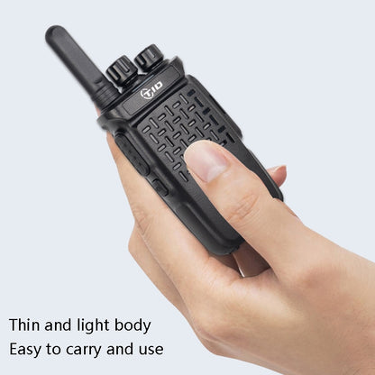 2pcs TID 118 Small Walkie Talkie Radio Communication, CN Plug by buy2fix