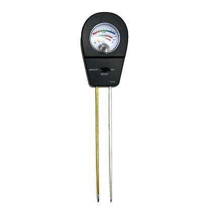 LY101 Flower And Grass Soil Detector PH Cantoneal Alkalin Testor(Black) - PH & Moisture Meter by buy2fix | Online Shopping UK | buy2fix