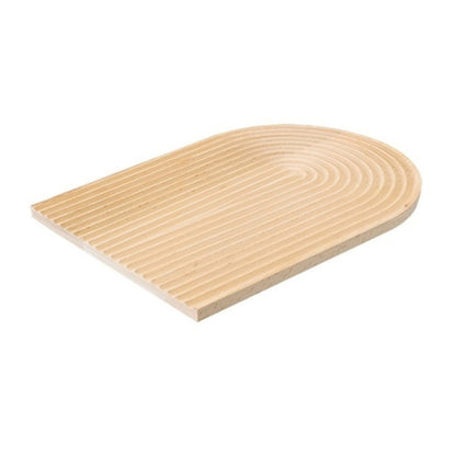 Large Elliptical  Wooden Tray Photography Shooting Props - Wooden Props by buy2fix | Online Shopping UK | buy2fix