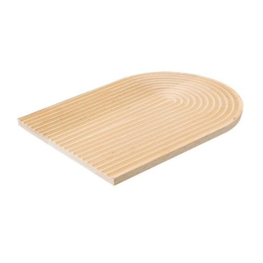 Large Elliptical  Wooden Tray Photography Shooting Props - Wooden Props by buy2fix | Online Shopping UK | buy2fix