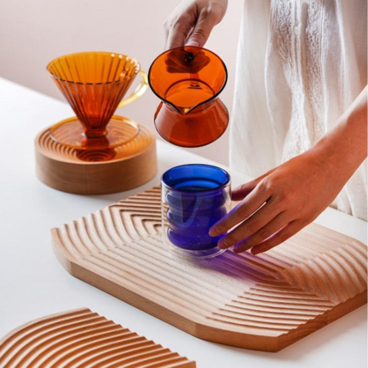 Small Elliptical  Wooden Tray Photography Shooting Props - Wooden Props by buy2fix | Online Shopping UK | buy2fix