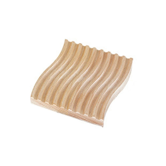 Small Wavy Wooden Tray Photography Shooting Props - Wooden Props by buy2fix | Online Shopping UK | buy2fix