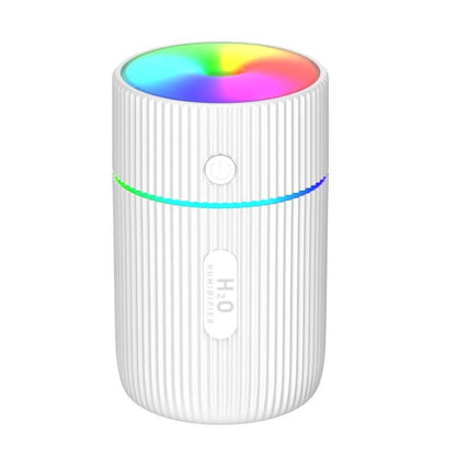 Colorful Cup Humidifier USB Mini Car Air Purifier(White) - Air Purifiers & Accessories by buy2fix | Online Shopping UK | buy2fix