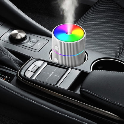 Colorful Cup Humidifier USB Mini Car Air Purifier(White) - Air Purifiers & Accessories by buy2fix | Online Shopping UK | buy2fix