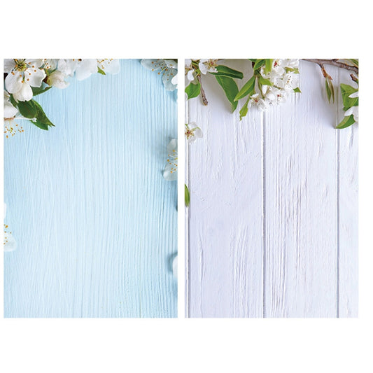 3D Stereo Double-Sided Photography Background Paper(Blue White) - Other by buy2fix | Online Shopping UK | buy2fix