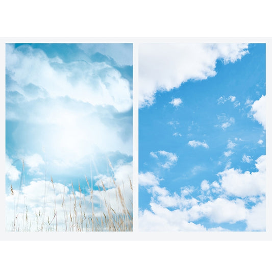 3D Stereo Double-Sided Photography Background Paper(Sky Clouds) - Other by buy2fix | Online Shopping UK | buy2fix