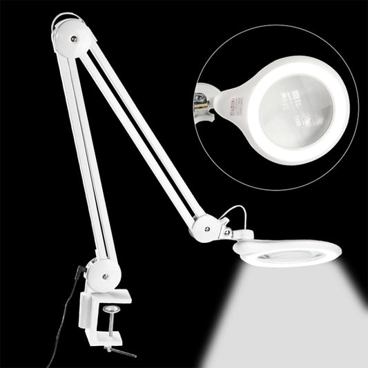 TS-9827 8X Multifunctional Clip-on Work Maintenance Magnifier with LED Light(US Plug) - Others by buy2fix | Online Shopping UK | buy2fix