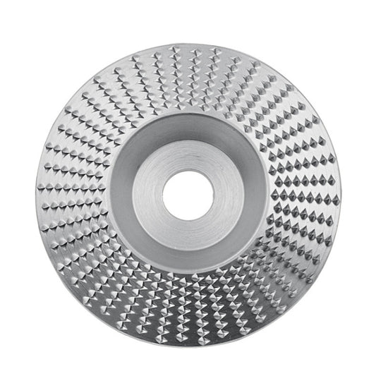 Woodworking Sanding Plastic Stab Discs Hard Round Grinding Wheels For Angle Grinders, Specification: 98mm Silver Bevel