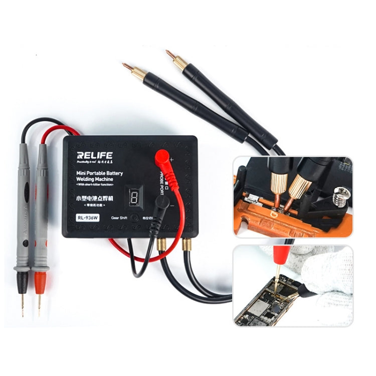 RL-936W Mobile Phone Repair Battery Handheld Spot Welder, Specification: Spot Welding Pen + Fixed Plate by buy2fix