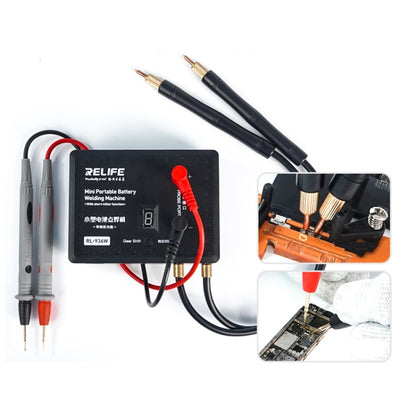 RL-936W Mobile Phone Repair Battery Handheld Spot Welder, Specification: Spot Welding Pen + Fixed Plate by buy2fix
