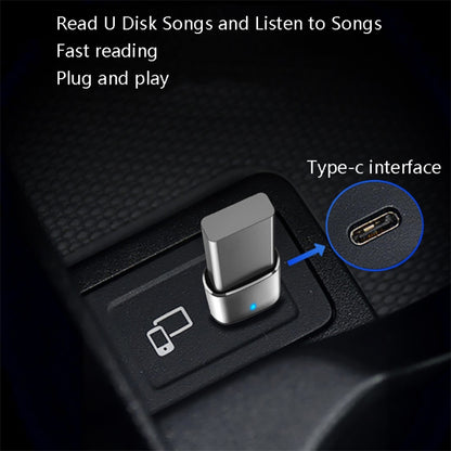 3 PCS USB 3.0 Female to USB-C / Type-C Male OTG Adapter with Indicator Light(Gold) by buy2fix