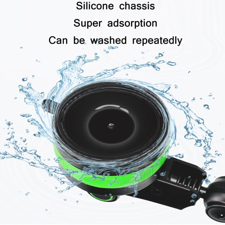 Car Diamond Suction Cup Mobile Phone Holder(Green) by buy2fix