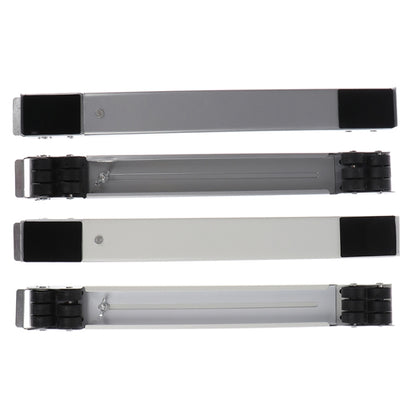 2 PCS Washing Machine Stand Movable Adjustable Refrigerator Base(White) - Washing Machines & Accessories by buy2fix | Online Shopping UK | buy2fix