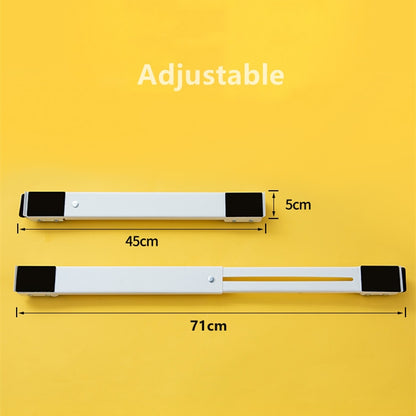 2 PCS Washing Machine Stand Movable Adjustable Refrigerator Base(White) - Washing Machines & Accessories by buy2fix | Online Shopping UK | buy2fix