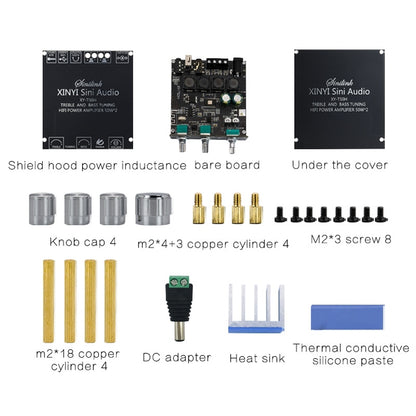 XINYI Sini T50H Bluetooth 5.0 With Pre-Stage High-Level Adjustment Stereo Digital Power Plate Module -  by buy2fix | Online Shopping UK | buy2fix