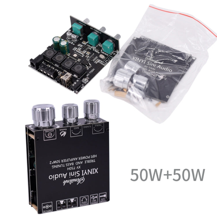 XINYI Sini T50H Bluetooth 5.0 With Pre-Stage High-Level Adjustment Stereo Digital Power Plate Module -  by buy2fix | Online Shopping UK | buy2fix