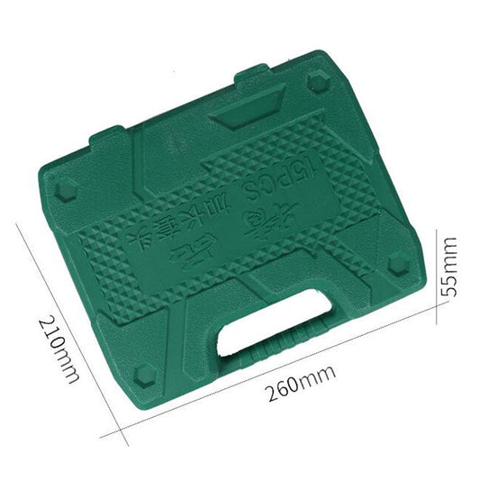 Inside And Outside Hexagon Wrench Auto Repair Wind Cannon Sleeve, Specification: 15 In 1 Extension Sleeve - Hand Tool Sets by buy2fix | Online Shopping UK | buy2fix