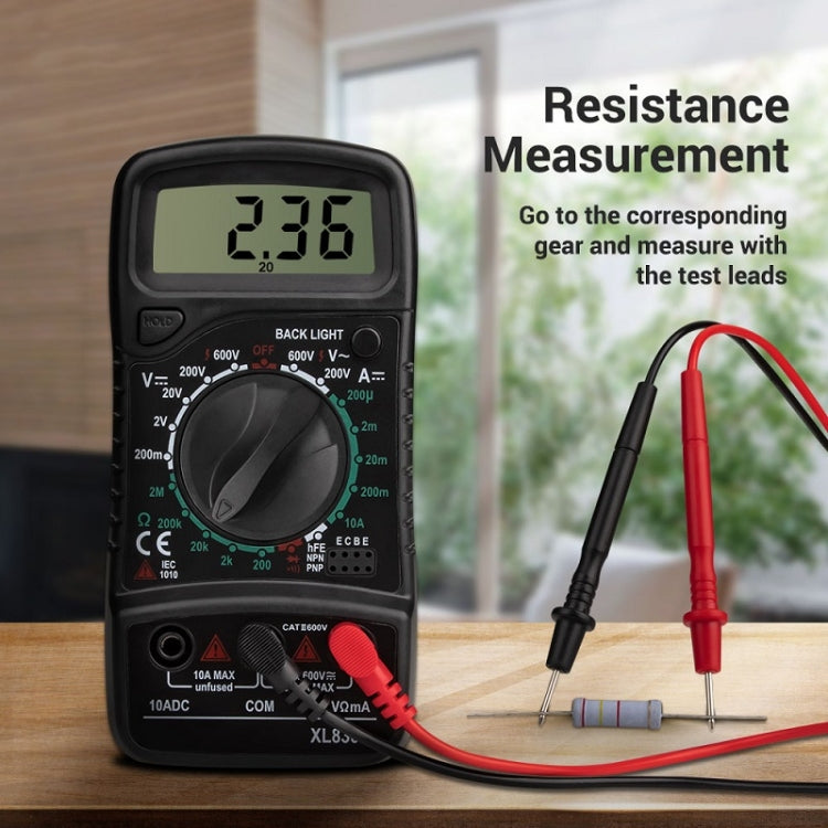 ANENG XL830L Multi-Function Digital Display High-Precision Digital Multimeter, Specification: Standard+10A Extra Tip Pen(Green) - Digital Multimeter by ANENG | Online Shopping UK | buy2fix