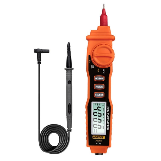 ANENG A3002 Multi-Function Pen-Type High-Precision Smart Multimeter(Orange) - Digital Multimeter by ANENG | Online Shopping UK | buy2fix