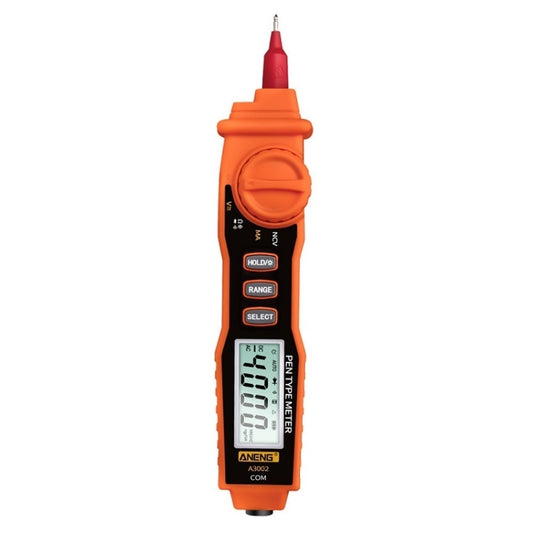 ANENG A3002 Multi-Function Pen-Type High-Precision Smart Multimeter(Orange) - Digital Multimeter by ANENG | Online Shopping UK | buy2fix
