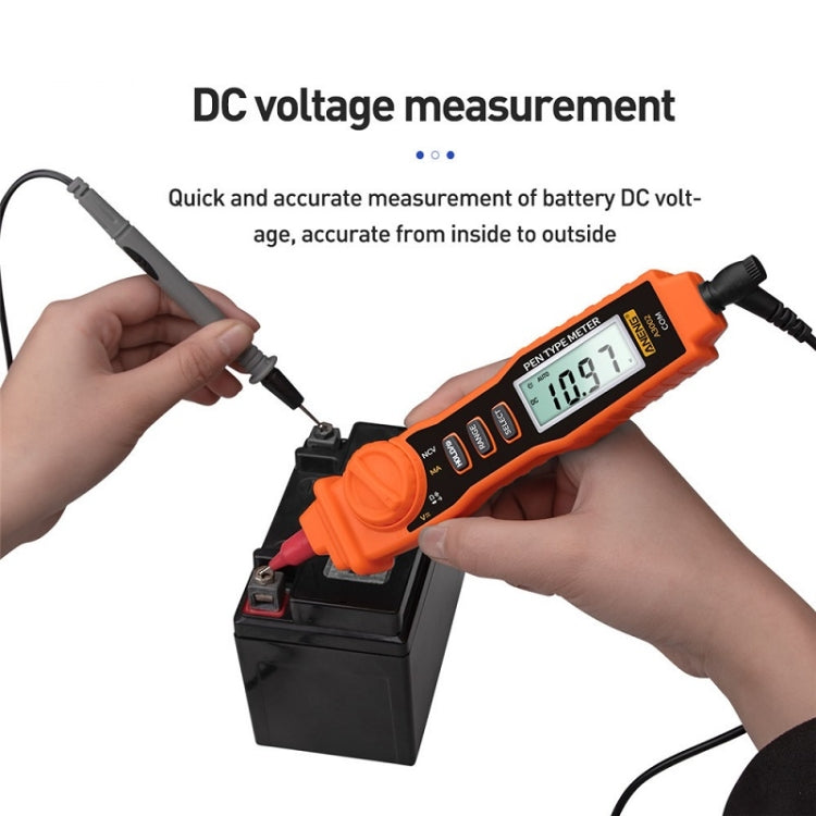 ANENG A3002 Multi-Function Pen-Type High-Precision Smart Multimeter(Orange) - Digital Multimeter by ANENG | Online Shopping UK | buy2fix
