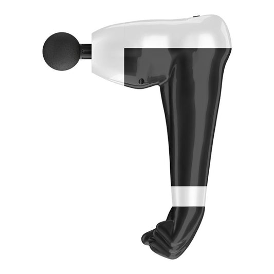 USB Arm Shape Muscle Relaxation Fascia Gun(Black) - Massage gun & Accessories by buy2fix | Online Shopping UK | buy2fix